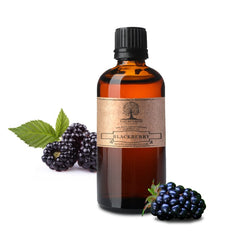 Nature's Note Blackberry bottle for diffusion and room fragrance.