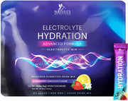 Nature's Nutrition electrolytes packets strawberry lemon 32-pack for everyday on-the-go hydration
