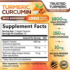 Nature's Nutrition bottle back label with ingredients and certifications