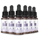Nature's NutriWave GELATIDE bottle with liquid drops for daily use.