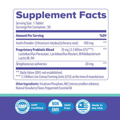 Nature's NutriWave GumAktiv ingredients image shows natural, non-GMO formula for gums.
