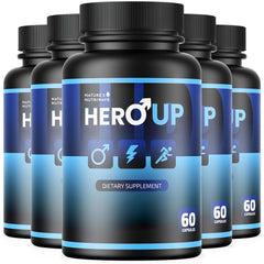 HeroUP bottle with capsules for daily balance