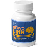 Nature’s NutriWave Nervolink bottle pour illustrating convenient daily energy support