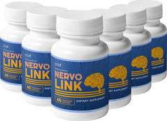 Nature's NutriWave Nervolink bottle on a clean surface, signaling daily vitality.