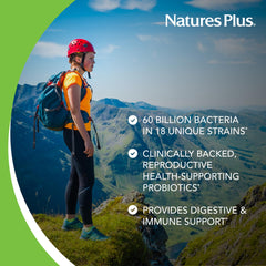 Close-up of capsules showing high potency probiotic for women.