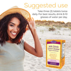 Packaging imagery of beet and artichoke visuals on Nature's Secret Cleanse