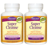 Nature's Secret Super Cleanse bottle pour promotes a gentle detox start for daily wellness