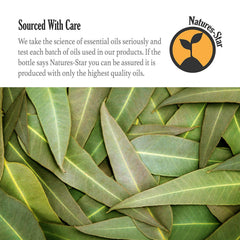 Natures-Star eucalyptus oil for soap making provides a clean aroma.