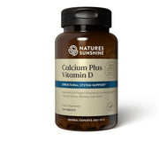 Nature's Sunshine Calcium Plus tablets support daily bone and muscle health.