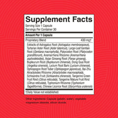 Nature's Sunshine Lung Support Chinese TCM Concentrate box front highlighting packaging