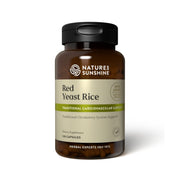 Nature's Sunshine Red Yeast Rice bottle with 120 capsules for heart health support