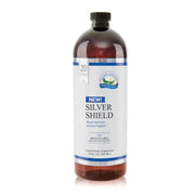 Nature's Sunshine Silver Shield Liquid bottle front showing premium colloidal silver for immune support