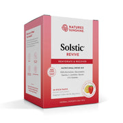 Nature's Sunshine Solstic Revive packet front for post-workout hydration