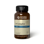 Nature's Sunshine Vitamin B-Complex 100 capsules bottle front view for daily energy support