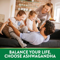 Nature's Truth Ashwagandha capsules pack-open shows easy-to-swallow capsules.