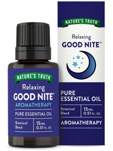 Nature's Truth Good Nite essential oil bottle for calming aromatherapy diffusion