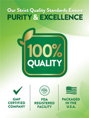Back label on Nature's Truth bottle highlighting honest, transparent quality