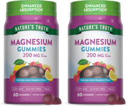 Nature's Truth Magnesium Gummies bottle for easy daily intake.