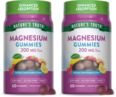Nature's Truth Magnesium Gummies bottle for easy daily intake.