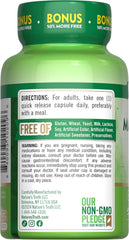 Nature's Truth Magnesium Oxide 180-count pack highlights long-term value and convenience.