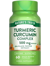 Nature's Truth Turmeric Curcumin bottle ready for daily wellness.