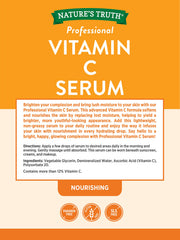 Nature's Truth Vitamin C Serum dropper close-up highlighting fast-absorbing formula