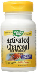 Nature's Way Activated Charcoal bottle for daily digestive support