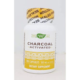 Nature's Way Activated Charcoal Hi Po bottle front with label visible and everyday use in mind