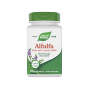 Nature's Way Alfalfa, botella-capsulas: complemento diario para apoyar tu bienestar.