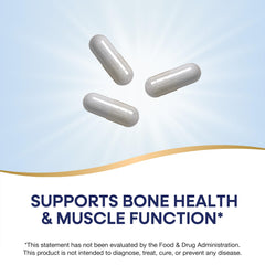 Nature's Way Calcium Magnesium D3 Complex gluten free seal communicates wheat free assurance