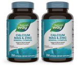 Nature's Way Calcium Magnesium Zinc bottle front showing packaging for bone and muscle support