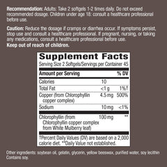 Chlorofresh softgels in bottle for easy daily odor management