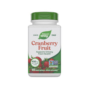 Nature's Way Cranberry Fruit bottle with gluten-free vegan capsules for urinary health