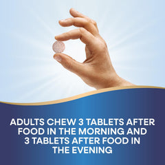 Nature's Way DGL chewable tablets with licorice flavor for after-meal use.