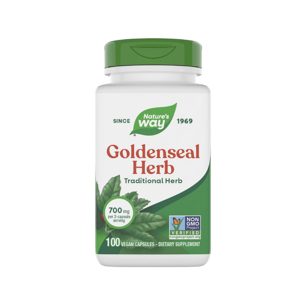 Nature's Way Goldenseal: cápsulas de 700 mg para uso diario