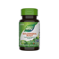 Nature's Way Goldenseal Root bottle shows convenient plant-based support for daily wellness