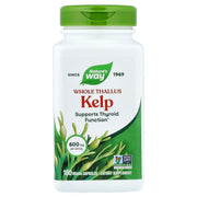 Nature's Way Kelp bottle front for daily wellness support with a two-pack