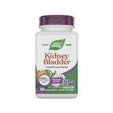 Nature's Way Kidney Bladder bottle label close-up showing 900 mg per serving.