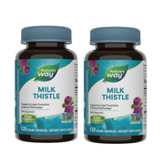 Nature's Way Milk Thistle bottle front for liver support and everyday wellness.