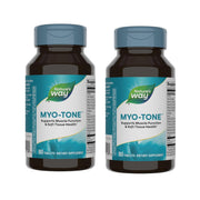 Nature's Way Myo-Tone bottle front view highlighting muscle-supporting formula for active lifestyles.