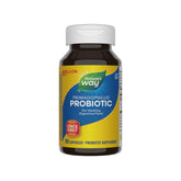 Nature's Way Primadophilus probiotic bottle close-up highlighting potency and purity.