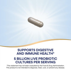 Nature's Way Primadophilus Reuteri packaging highlights gluten-free and pure formula.