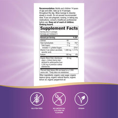 Nature's Way Sambucus Lozenges with 1,000 mg vitamin C per serving
