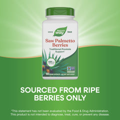 Nature's Way Saw Palmetto packaging front for easy shelf recognition.