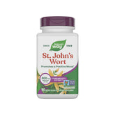 Nature's Way St. John's Wort Premium Extract bottle close-up may support a positive outlook