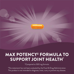 Nature's Way Turmeric Max Potency capsules ready for daily use