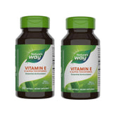 Nature's Way Vitamin E softgels bottle supporting daily antioxidant protection