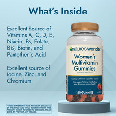 Nature's Wonder gummies emphasize metabolism support for everyday balance