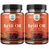 Natures Craft Antarctic Krill Oil bottle for daily omega-3 support.