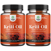 Natures Craft Antarctic Krill Oil bottle for daily omega-3 support.